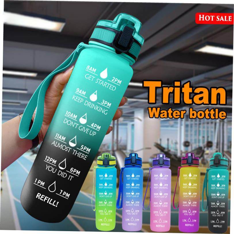 1000ML Tritan Outdoor water bottle Sports cup Gym shake cup1