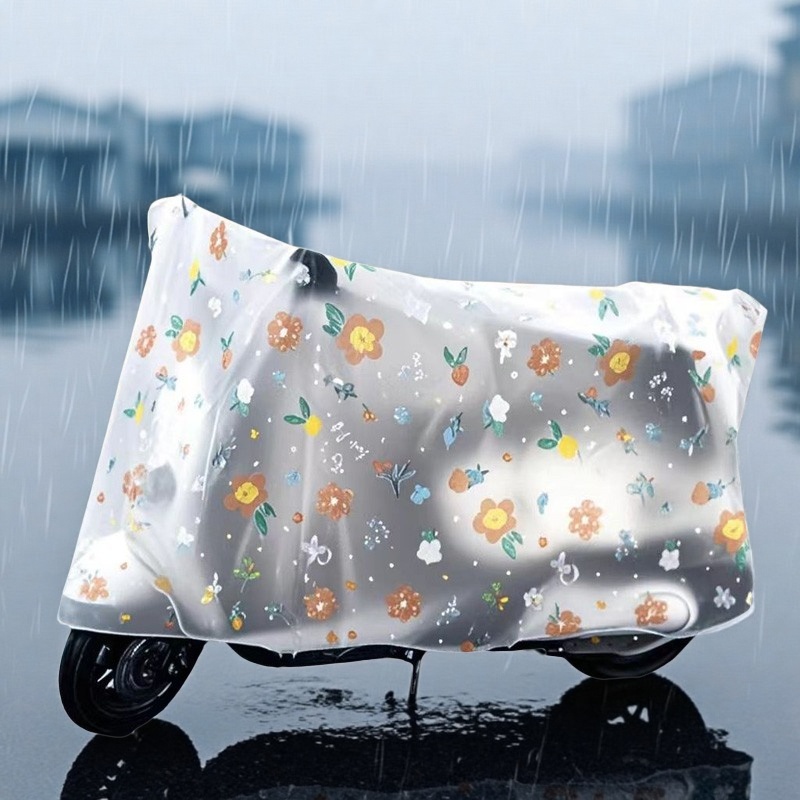 电动车雨罩通用防暴雨电瓶车遮雨