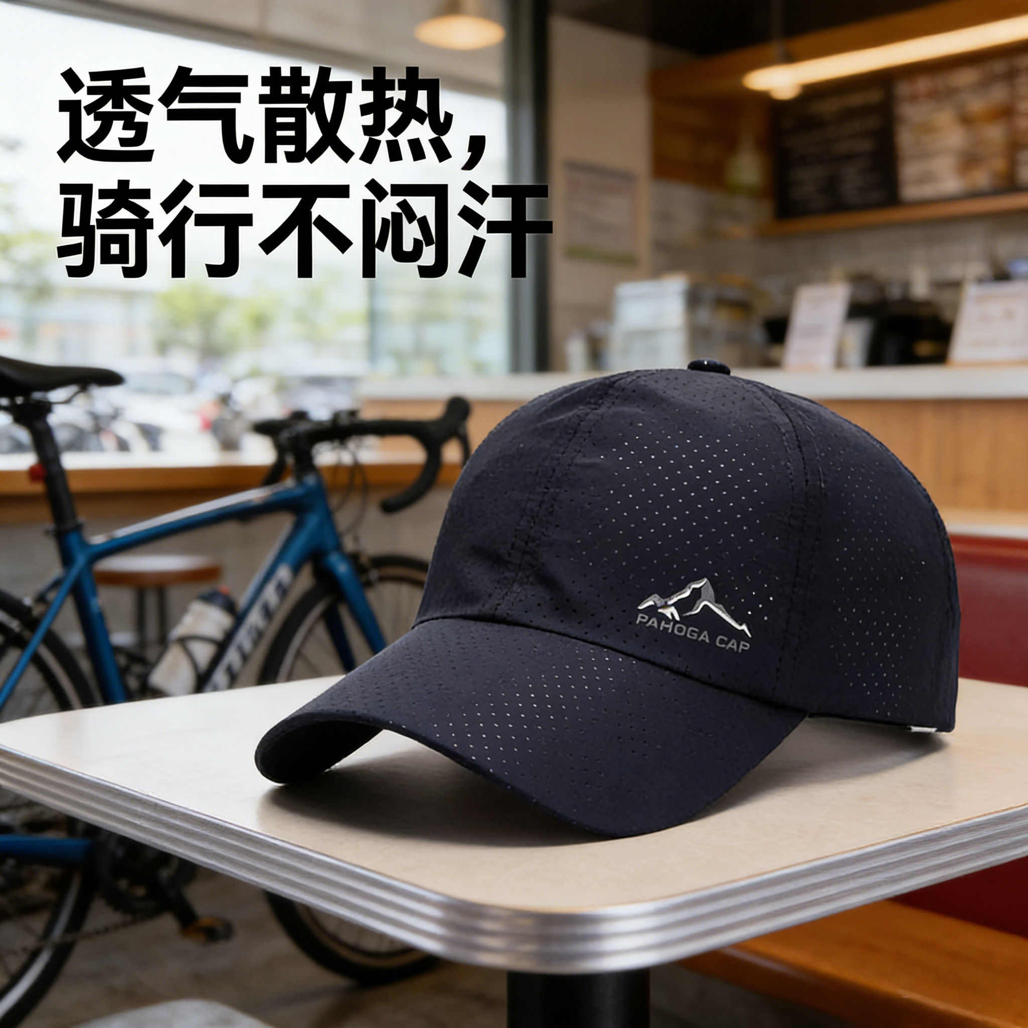 速干透气帽子夏天防紫外线登山帽网眼棒球帽男女薄款户外钓鱼软顶