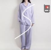 双层纱邹邹纱睡衣套装 巨柔软 品牌新款 2638