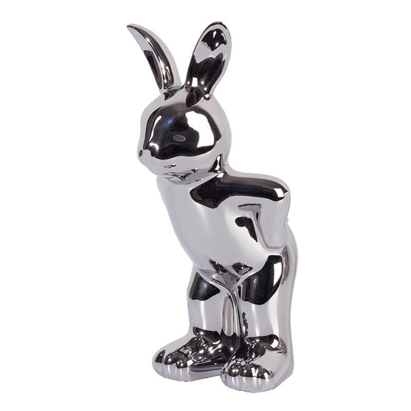 创意卡通兔子摆件红酒架轻奢潮玩玄关书柜L餐桌酒杯架软装饰品摆,家居饰品,装饰摆件,淘宝优惠券,粉丝福利购,淘宝优惠卷