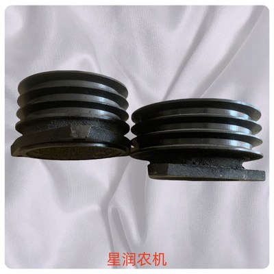 三槽加大皮带轮b型农用q柴油机皮带轮15马力以上通用型三角皮带盘