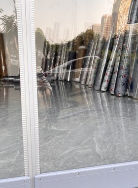 免打孔磁吸透明空调门帘磁铁塑料pvcF隔断帘商用T软皮帘挡风防冷