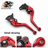 小R刹车拉杆离合手把 1000G牛角手柄改装 GSX S750摩托车配件600