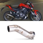 中尾段天蝎SCQ吉村回压阀门复古排气 Flame500改装 高金500 GK500