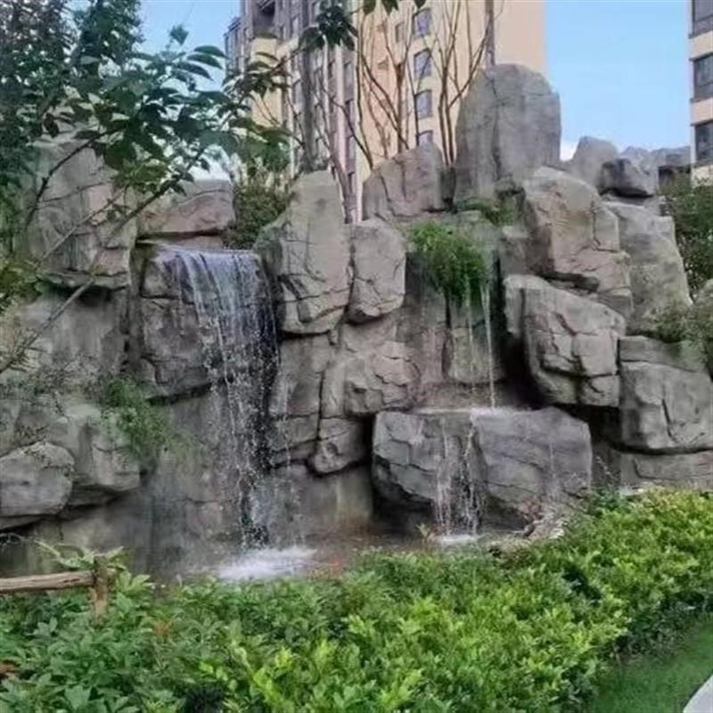 大型塑石假山石头k造景流水驳岸石护坡假山隧道假山水泥假山制作,商业/办公家具,假山/仿真造景,淘宝优惠券,粉丝福利购,淘宝优惠卷