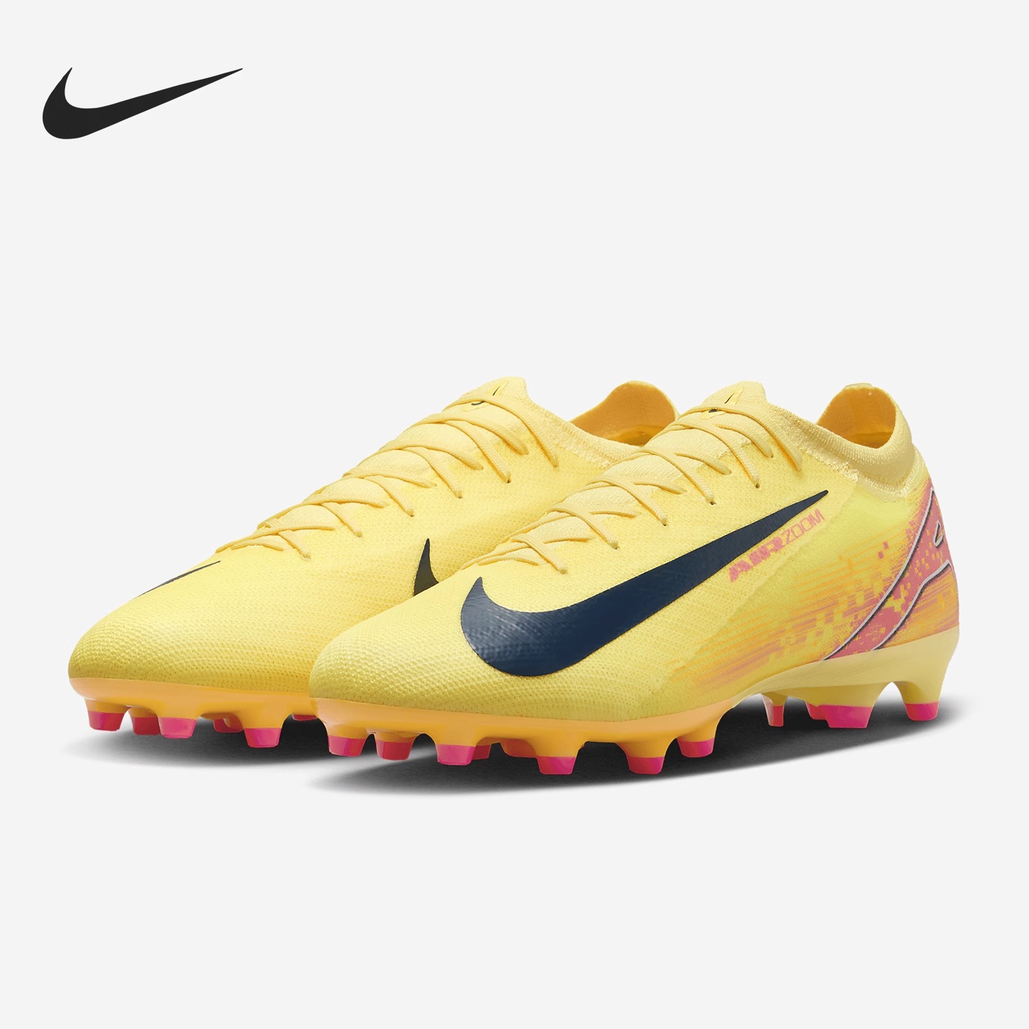 Nike耐克刺客16次顶AG PRO短钉男士低帮人造草地足球鞋FQ8690-800