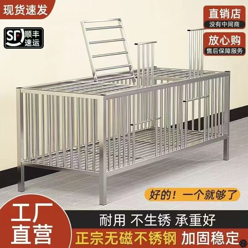 不锈钢鸡笼家用特大号农村室外室内阳台养鸡鸭兔鸽子加厚组装笼子图片