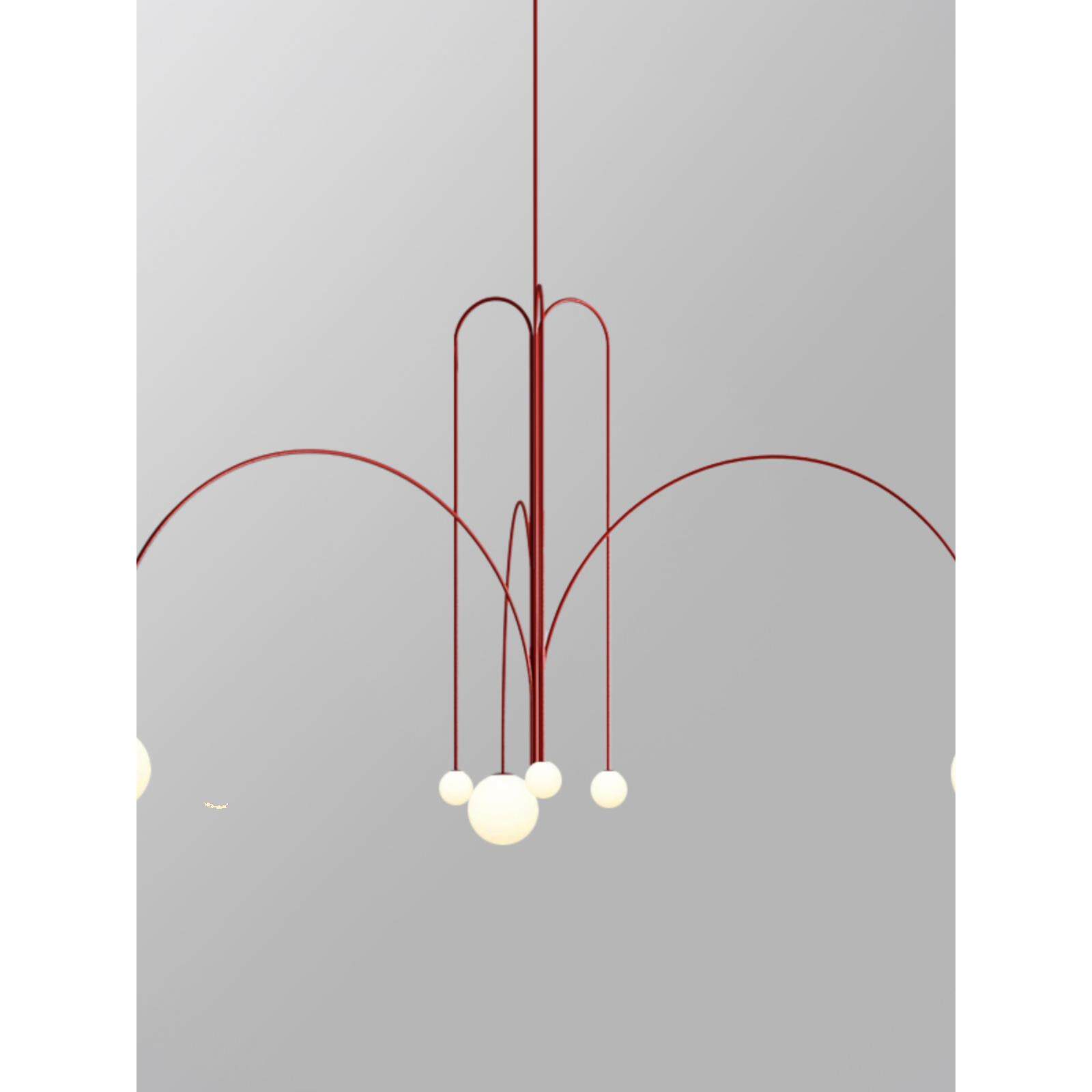 北欧后现代极简网红轻奢丹麦设计师吊灯客厅卧室展厅民宿玻璃艺术