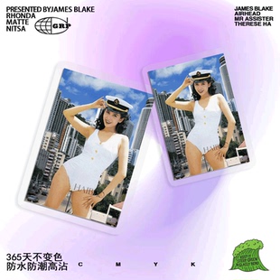 性感港星邱淑贞海报款贴纸相框水杯笔记本手账骑行头盔机箱UV贴纸