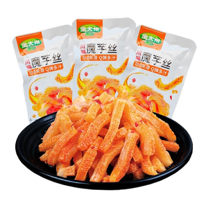 四川特产金大州香辣魔芋丝散装独立小包装Q弹劲道爽滑成都小零食
