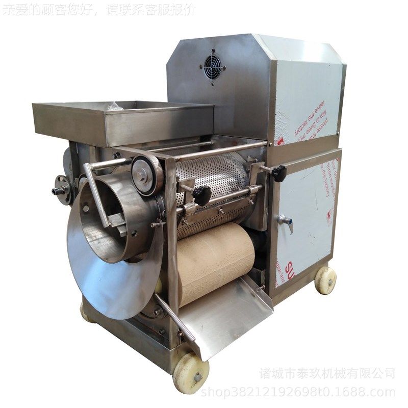不锈钢去鱼肉采肉机鱼肉去s刺骨机鱼鱼糜泥酱加工设鱼备鱼GIS骨分