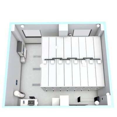 智慧档设案库房建能密集架配套档B案库智房慧智能管理系统十防智