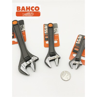 瑞典BAHCO百固86款活动扳手806t9 8070 8071 8072 4 6 8 10 12寸