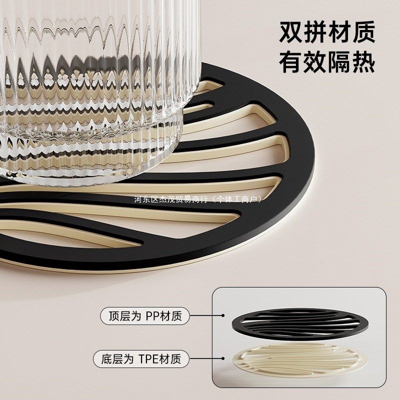 硅胶隔热垫餐桌防烫垫轻奢感碗垫锅垫加厚O防水杯垫耐高温餐垫,居家布艺,餐垫,淘宝优惠券,粉丝福利购,淘宝优惠卷