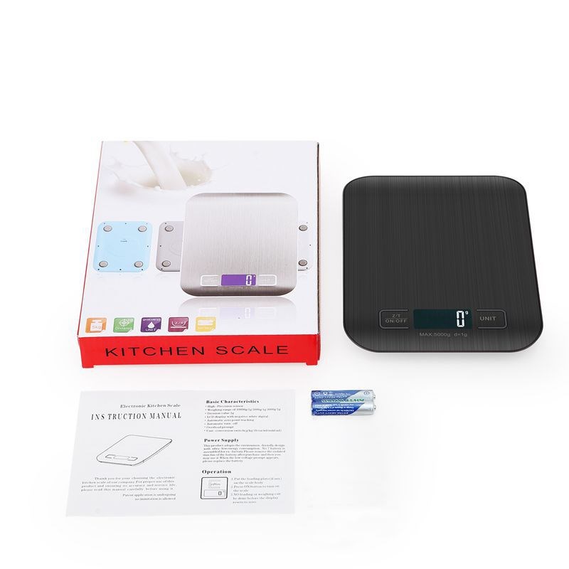 新款厨房秤家用小型克称t烘焙称量器高精度电子秤中药食物秤克秤