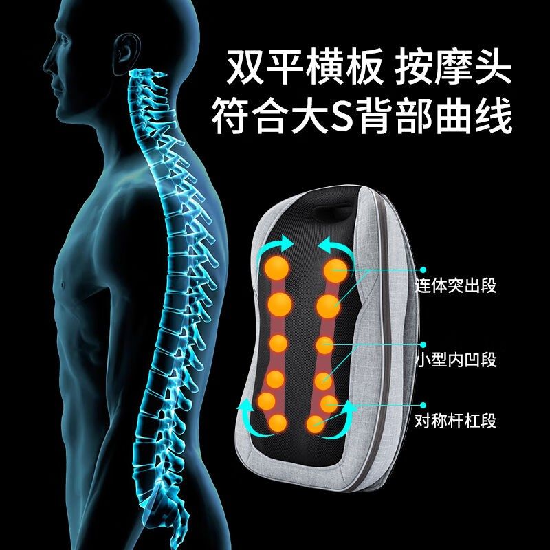 COMFIER康惠尔腰部按摩器腰椎按摩器背部M加热揉捏开背腰椎按摩仪,个人护理/保健/按摩器材,颈椎按摩器/枕,淘宝优惠券,粉丝福利购,淘宝优惠卷