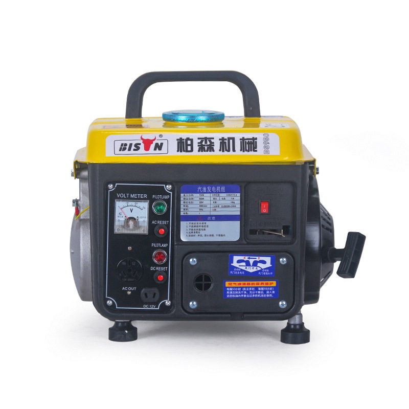 新品促厂220hV小型发电机微型汽油发电机迷你手提可携式家用静音