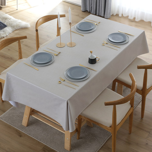 新品Nordic PVC tablecloth waterproof table clotTh table mat