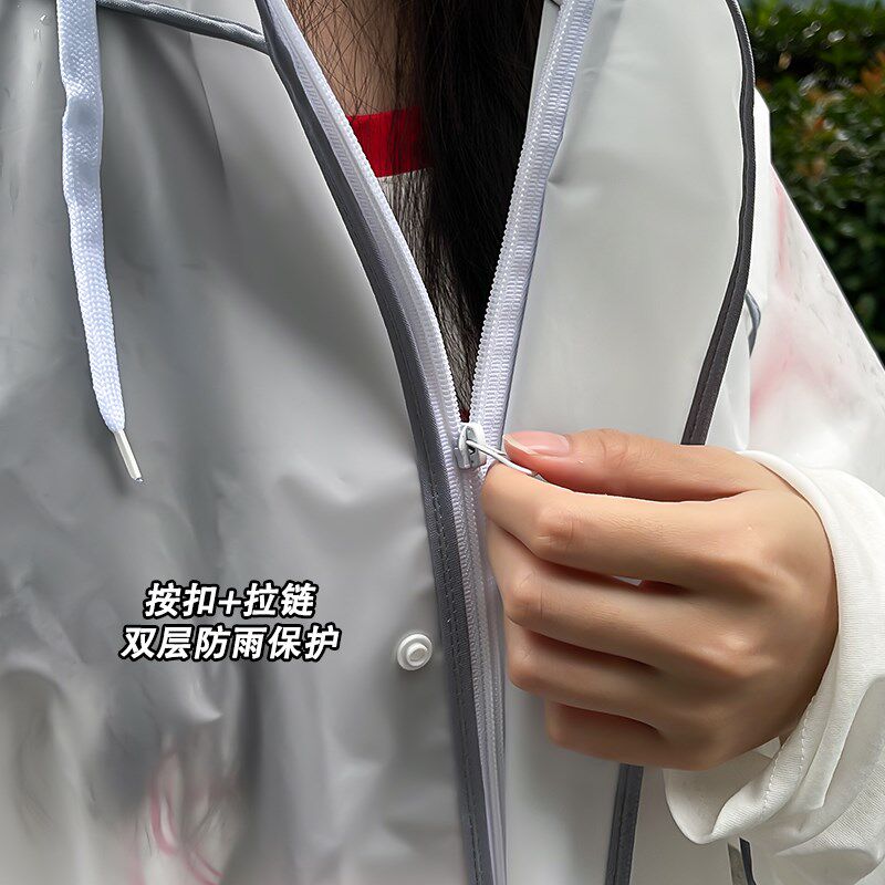 新品雨衣电动车女款长款全身防暴雨单成人外穿骑S行人车分离电瓶