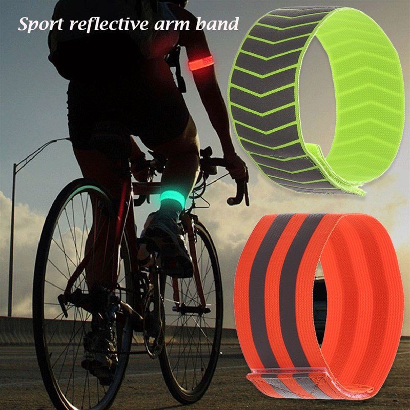极速1 PC dCycling Reflective Strips Outdoor Running Warning