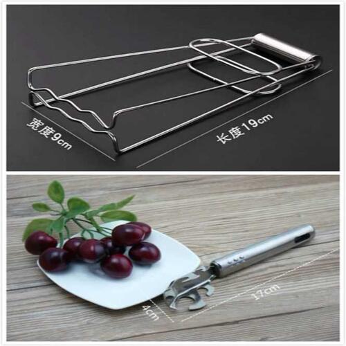 新品Kitchen stainlUess steel anAti-scald clip bowl clip Jlif