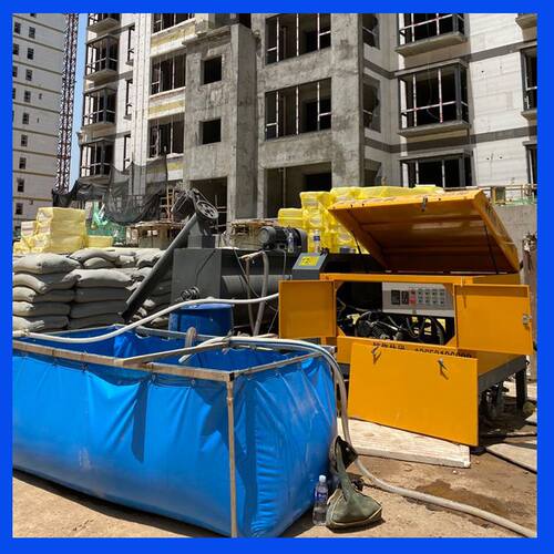 新品小型水泥发泡机自动泡沫混凝土砖机轻M质混凝土化妆室回填输
