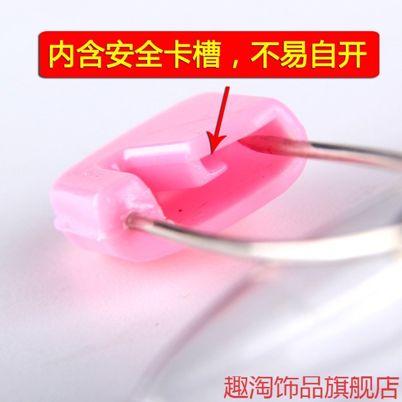 新品大别针大号超大加粗安全不z锈钢儿童针扣大号小号彩色卡通宝图片