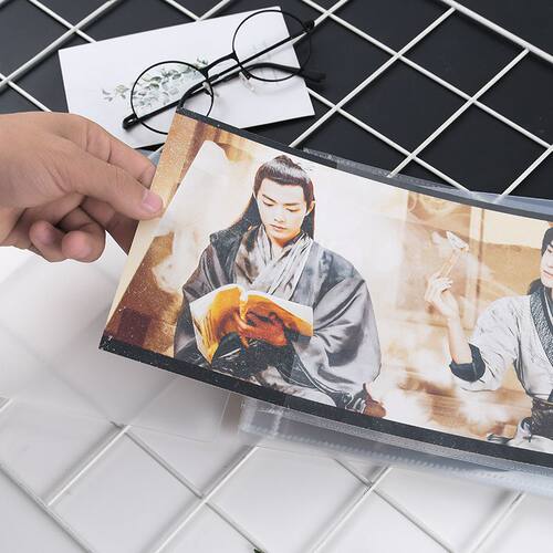 新品Hand banner boxok inner xpage Star loose-leaf banner Col