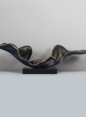 极速雕塑摆件抽象艺术品摆设现代软装H饰玻璃钢家居别墅售楼处客