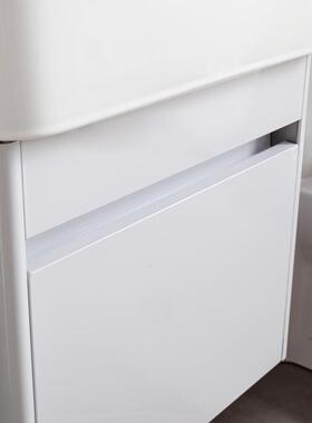 新品简约小户f型40 45 50不锈钢浴室柜组合吊柜纯色洗漱台浴柜洗