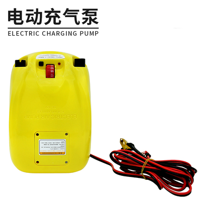 新品冲锋舟橡皮艇橡皮艇 电动打气机打气泵高压打气机12V-XGP-80