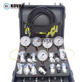 挖掘机 测压/油压/测试/液压表 先导压力油管接头 液压油管堵头