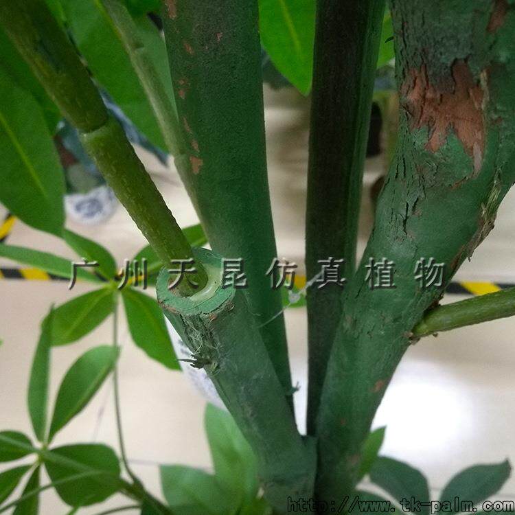 天昆仿真发财树商场店铺开业装饰植物假绿植盆栽风水造景现货盆景