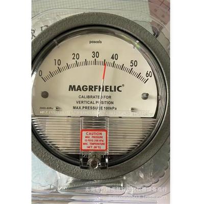 MAGRFHELIC指针微压差表2000系列 0-60pa 洁净室微压差计