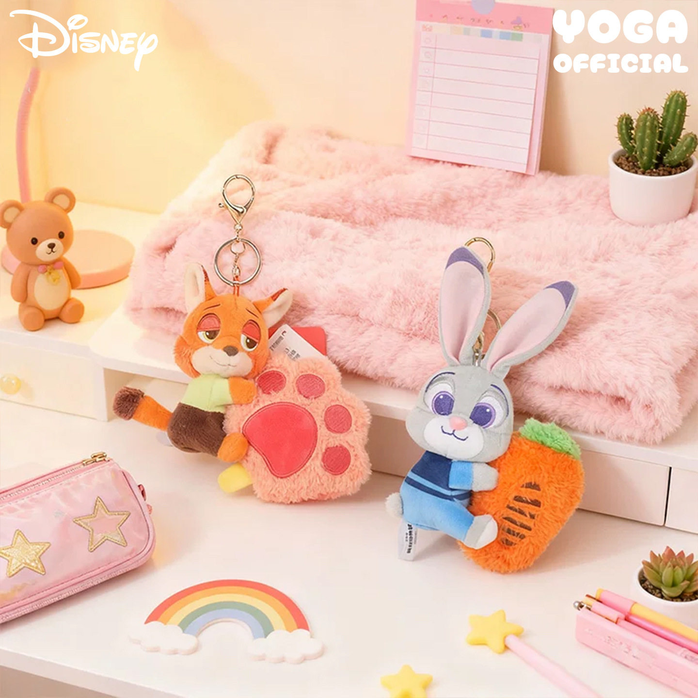 正版疯狂动物城朱迪尼克爱的抱抱毛绒挂件包钥匙扣可爱玩偶,模玩/动漫/周边/娃圈三坑/桌游,动漫毛绒/抱枕/坐垫,淘宝优惠券,粉丝福利购,淘宝优惠卷