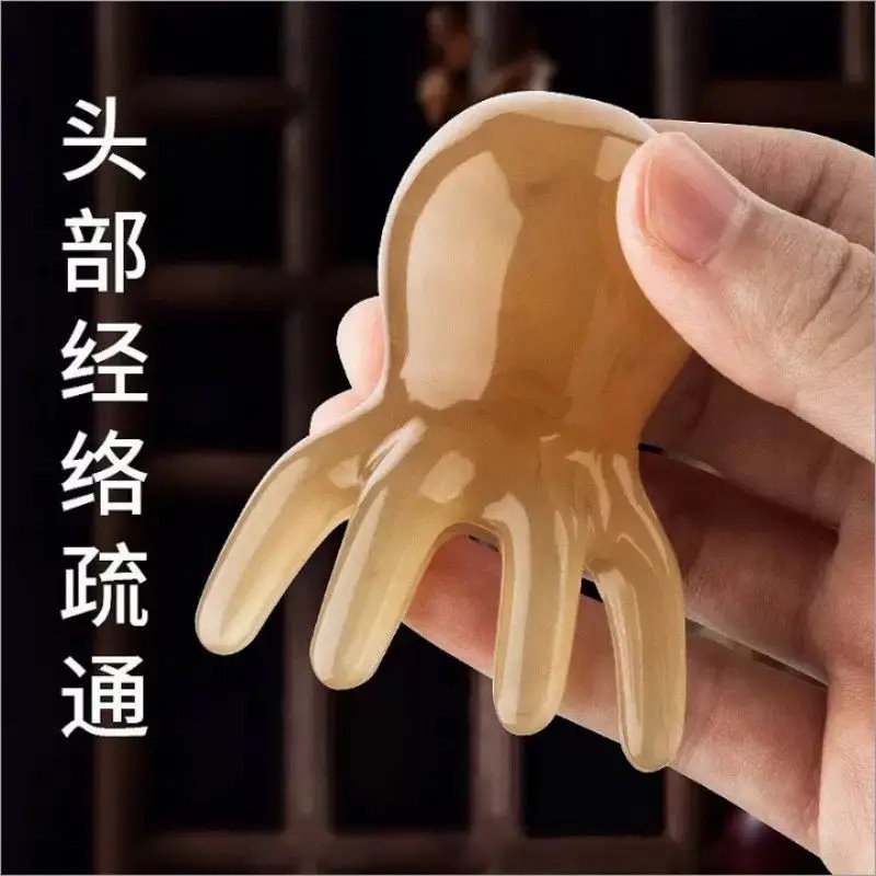 章鱼按摩梳头部经络按摩器头皮穴位头疗梳八爪鱼便携大宽齿刮痧梳,家庭/个人清洁工具,梳子/化妆梳/按摩梳,淘宝优惠券,粉丝福利购,淘宝优惠卷