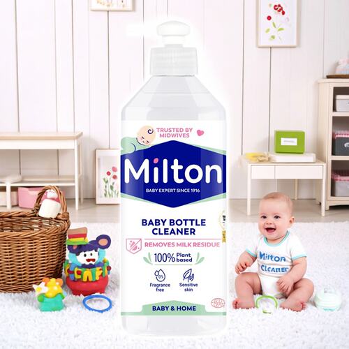 英国Milton奶瓶清洁剂去奶垢消毒
