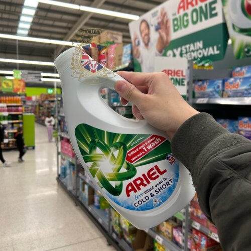 英国ariel洗衣液原味去污低泡