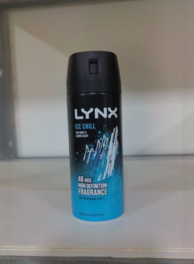 英国原装LYNX凌仕男士止汗露香体喷雾 持久留香 清爽止汗