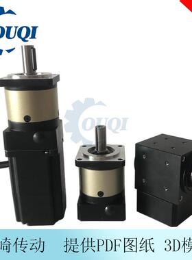 24V直流无刷行星减速电机60W配PLF60精密行星减速机