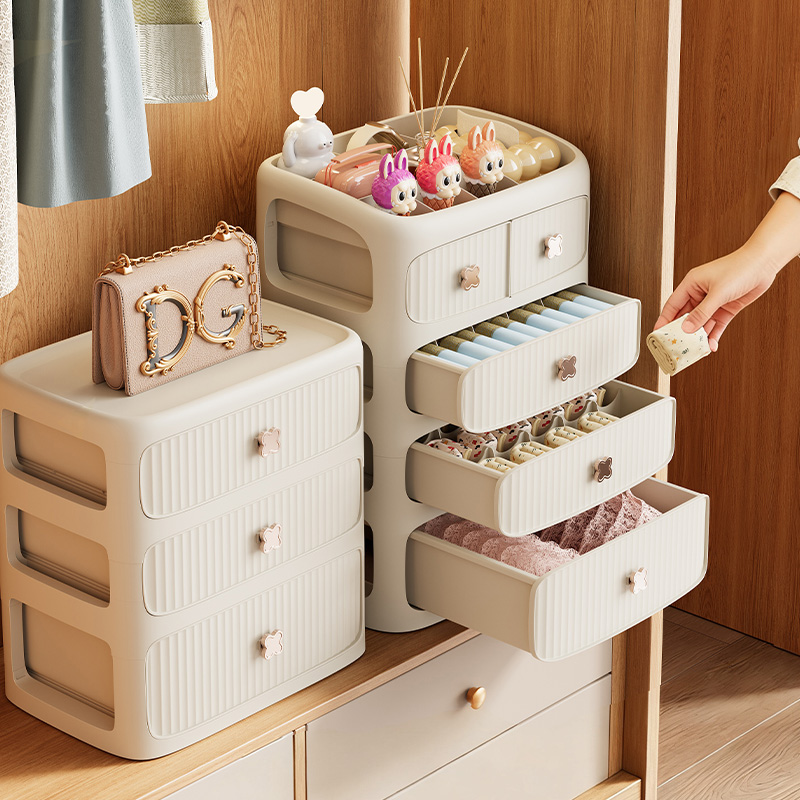 多层抽屉式内衣收纳盒