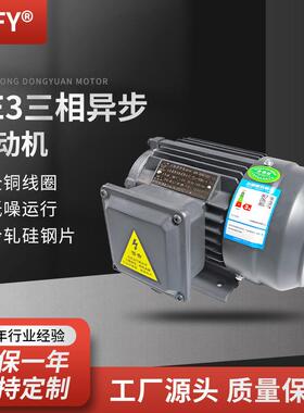 三相异步电动机YE3-280S/M-4极电机380V75/90W1480r/min马达