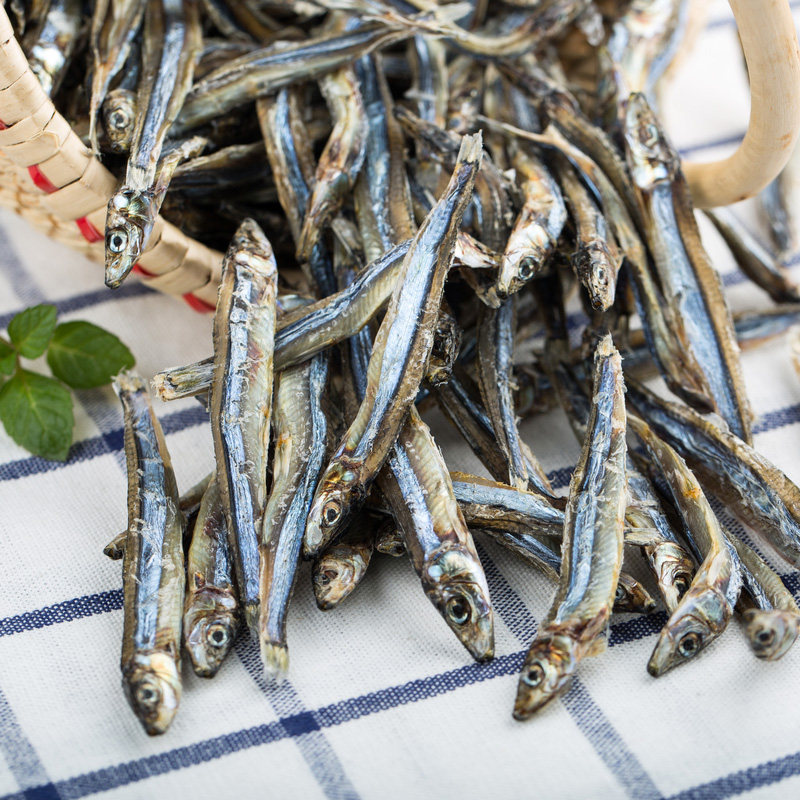 潮州饶平特产饶仔小鱼干银鱼针海燕蜒自然风干无盐日晒一斤