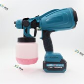 电动喷漆枪油漆喷枪乳胶漆喷涂料机喷壶锂电工具Y喷漆神器大