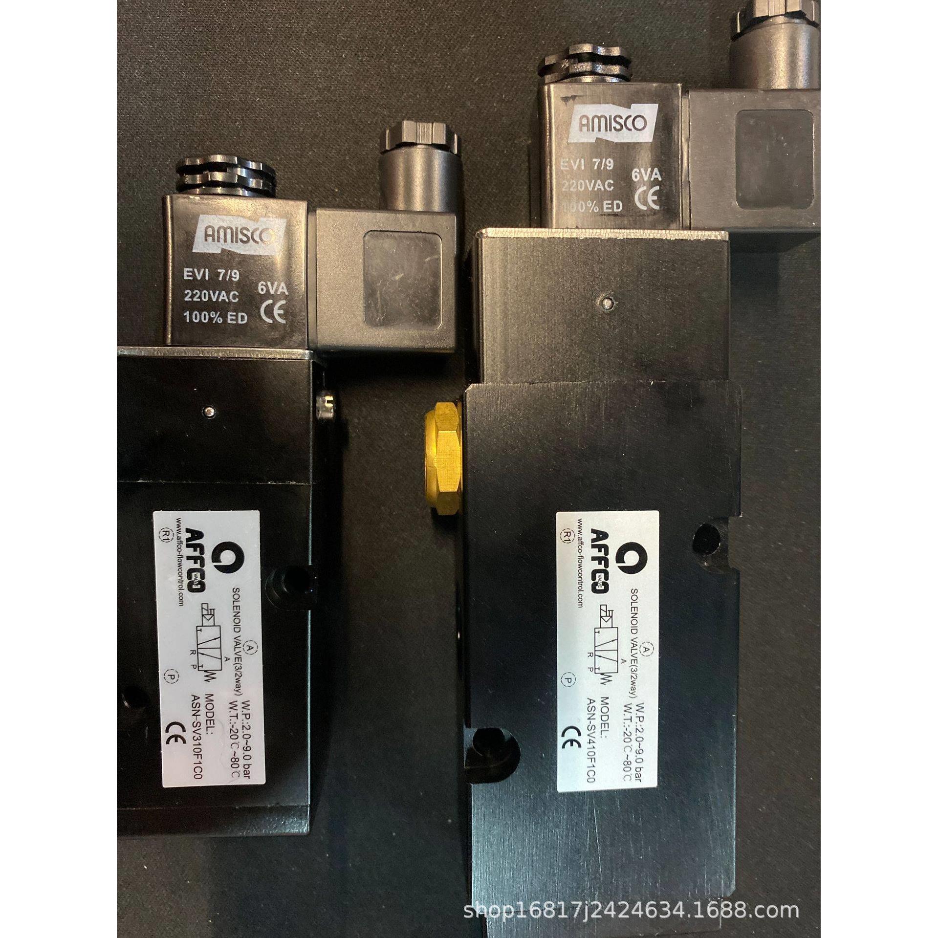 SOLENOID VALVE(/2way)气控电磁阀ASN-SV10F1C0 ASN-SV410F1C0