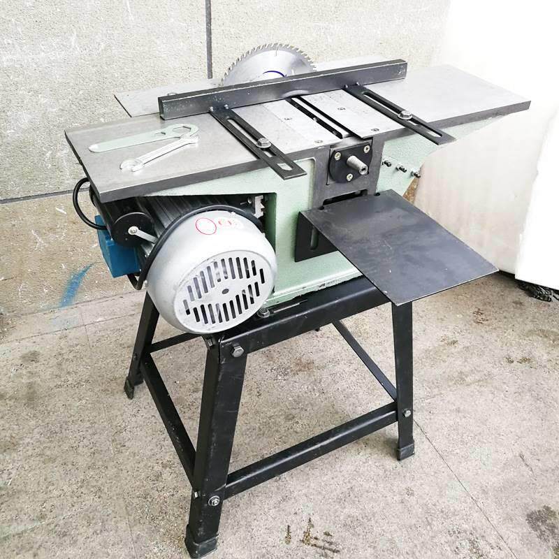 三合一木工台刨平刨台锯电钻刨床/螺旋刀刨板机