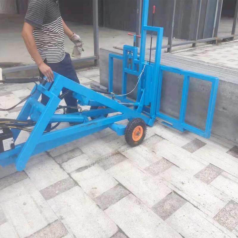 轻质隔墙板立板机建筑装修工具安装机电动陶粒板板材装板机