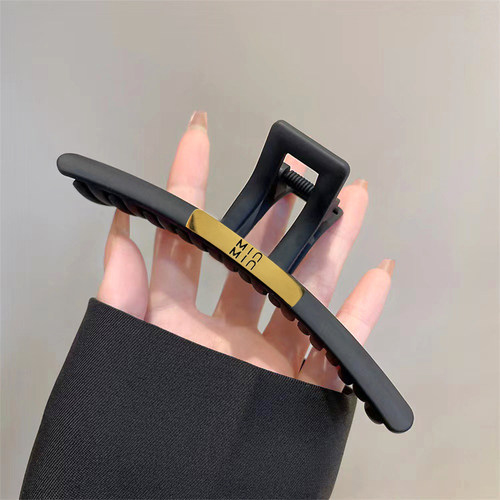 原创简约韩版一字抓夹发夹