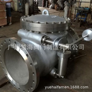 微阻缓闭式止回阀、HH44T-10、HH44X-10、H44H-10C法兰微阻止回阀